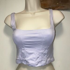 Forever 21 light grey crop tank
Size M